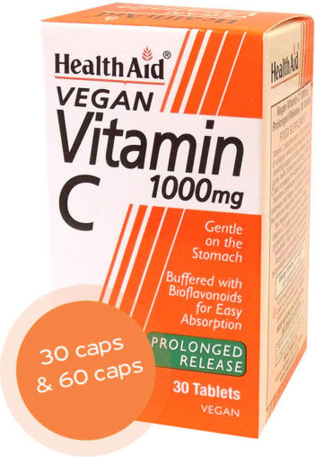 Health Aid Vitamin C Bioflavonoids 60 tabs Βιταμίνη για Ενίσχυση του Ανοσοποιητικού, τo Δέρμα & Αντιοξειδωτική δράση 1000mg 60 ταμπλέτες