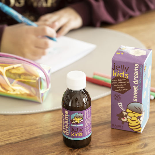 Eladiet Jelly Kids Sweet Dreams Πολυβιταμίνη για Ενέργεια, Ενίσχυση του Ανοσοποιητικού & το Νευρικό Σύστημα 150ml