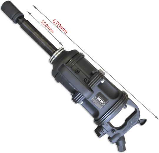 JBM 52814 Cheie Cu Impact Pneumatic 1" Cuplu Maxim 332.42kgm