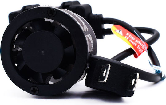 NovSight Λάμπες Αυτοκινήτου N38 H7 LED 6500K Ψυχρό Λευκό 12-24V 80W 2τμχ