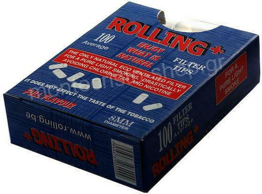 Rolling Vată pentru țigări Simplu 8mm 100x1buc