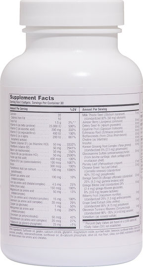 Nature's Plus Regeneration Multivitamin for Energy 90 Softgels