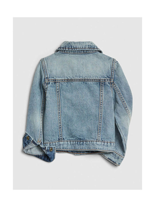 GAP Kids Denim Jacket Short Blue