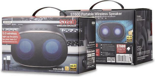 WK ST600 Bluetooth-Lautsprecher Weiß