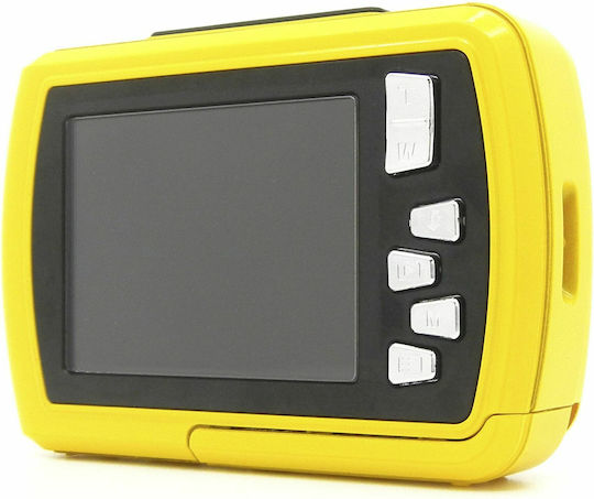 EasyPix W2024 Compact Φωτογραφική Μηχανή 16MP με Οθόνη 2.4" και Ανάλυση Video 1280 x 720 pixels Κίτρινη