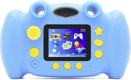 EasyPix KiddyPix Blizz Children's Camera 2MP with Thermal Printing Optical Zoom 4x Blue
