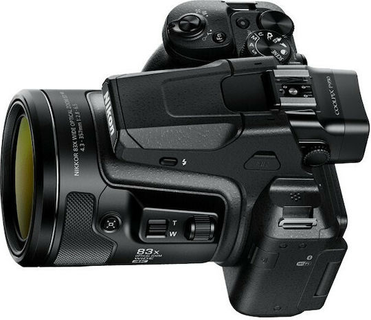 Nikon Coolpix P950 Cameră Foto Compactă 16MP Zoom Optic 83x Neagră