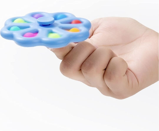 Pop it Fidget Spinner Πλαστικό Ροζ