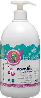 Novalou Baby Bathtime 1000ml with Pump