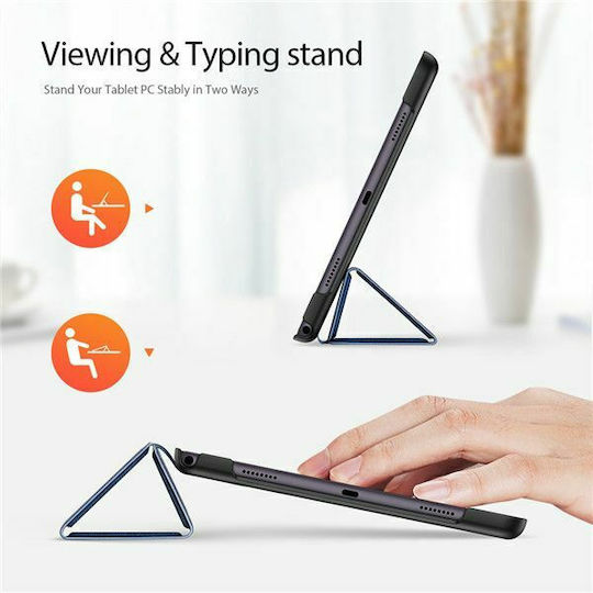 Tech-Protect Smartcase Flip Cover Ροζ Χρυσή (Galaxy Tab A7 Lite)