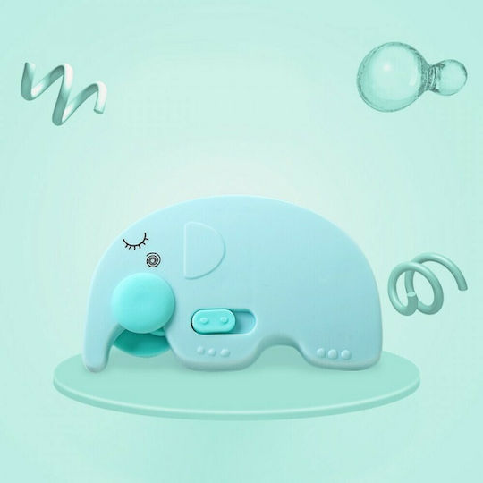Cangaroo Henry Cabinet & Drawer Lock with Sticker made of Plastic in Turquoise Color 10εκ. 3pcs