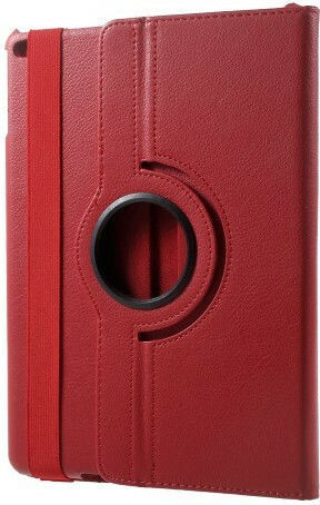 Rotating Flip Cover Περιστρεφόμενη Κόκκινη (iPad 2017/2018 9.7")