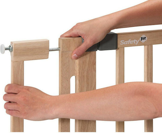 Safety 1st Safety Gate Extensions Simple Placement made of Wood in Brown Color 8εκ. 1pcs
