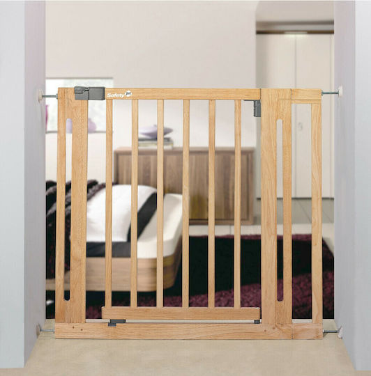 Safety 1st Safety Gate Extensions Simple Placement made of Wood in Brown Color 8εκ. 1pcs