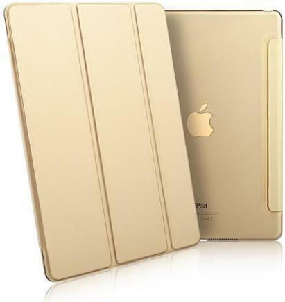 Tri-Fold Flip Cover Χρυσή (iPad 2017/2018 9.7")