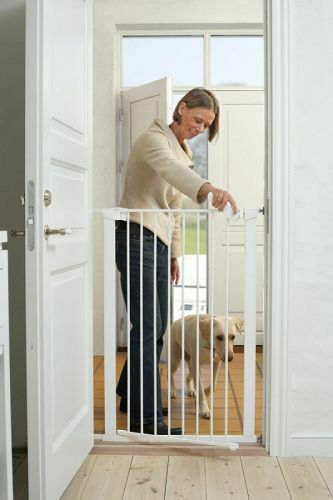 BabyDan Προέκταση Pet Gate Premier 2τμχ σε Λευκό Χρώμα