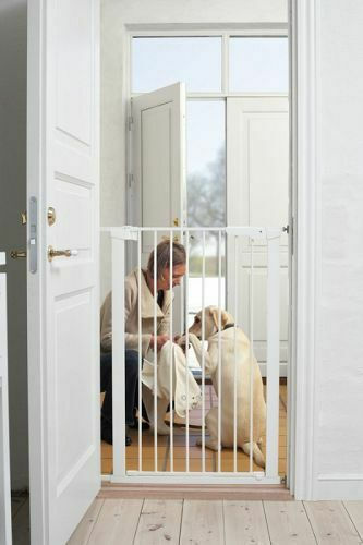BabyDan Προέκταση Pet Gate Premier 2τμχ σε Λευκό Χρώμα