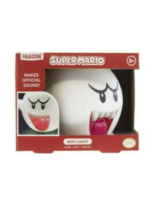 Paladone Kids Decorative Lamp Super Mario Boo White 14x14x11εκ.