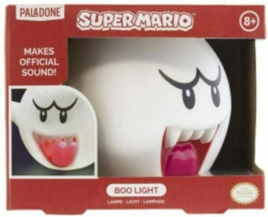 Paladone Детско Декоративно Осветление Super Mario Boo Бял 14x14x11εκ.