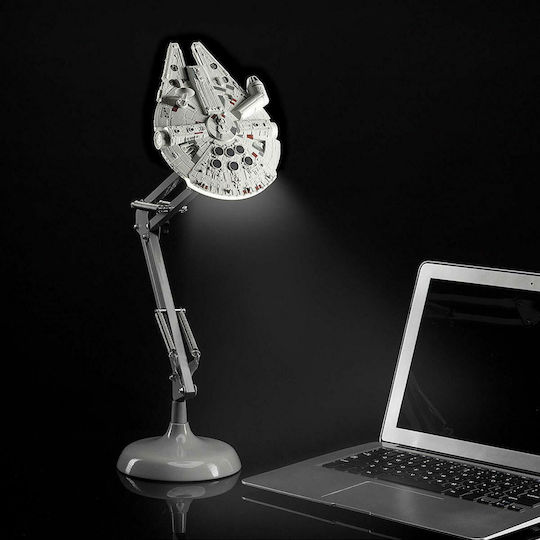 Paladone Led Kids Desk Lamp Star Wars Millennium Falcon Gray