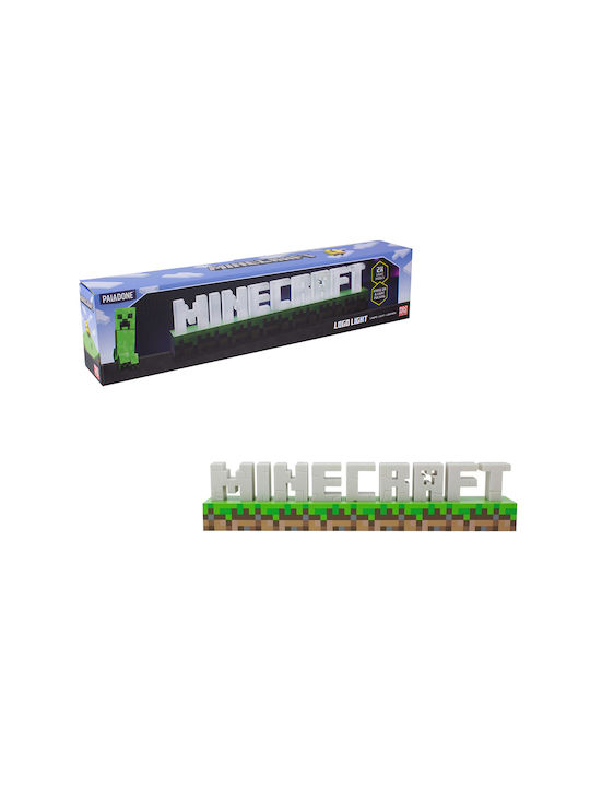 Paladone Kids Decorative Lamp Minecraft Multicolour 41.2x8.5cm