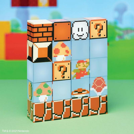 Paladone Kinder Dekorative Lampe Super Mario Bros Mehrfarbig 20εκ.