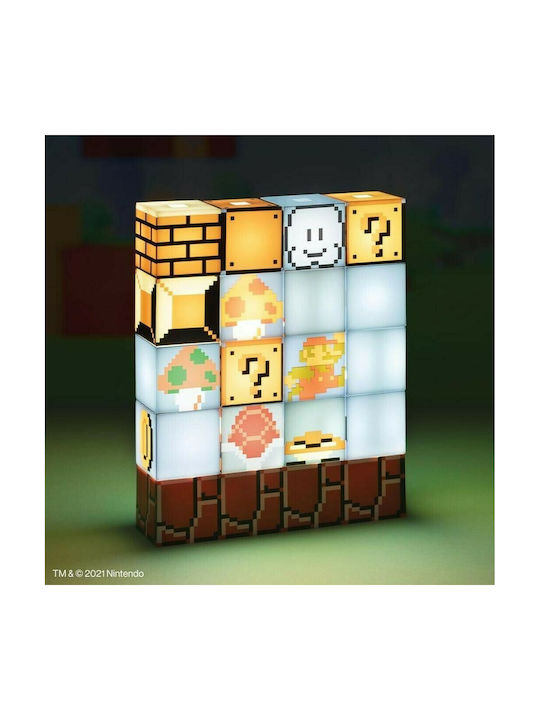 Paladone Kids Decorative Lamp Super Mario Bros Multicolour 20εκ.