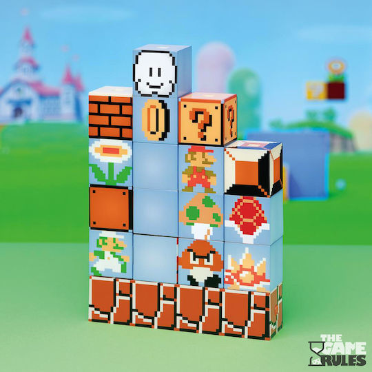 Paladone Kinder Dekorative Lampe Super Mario Bros Mehrfarbig 20εκ.