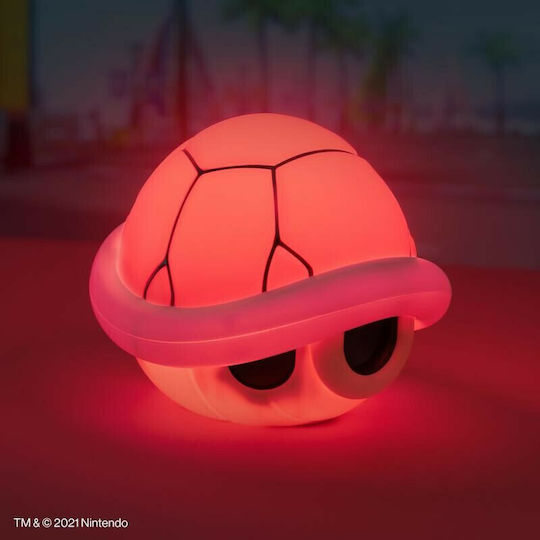 Paladone Kids Projector Lamp Shell with Design Projection Red 11x11x15εκ.
