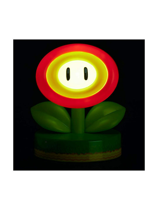 Paladone Kids Decorative Lamp Super Mario Bros Fire Flower Icon Multicolour 10εκ.