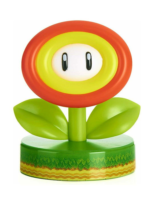 Paladone Kids Decorative Lamp Super Mario Bros Fire Flower Icon Multicolour 10εκ.