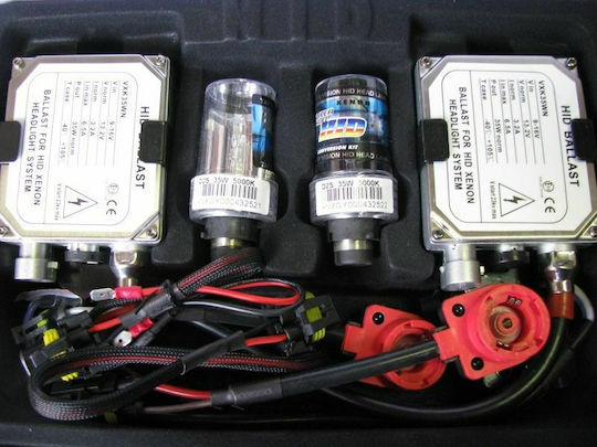 Xenon Σετ Φωτισμού Αυτοκινήτου H10 35W 12V 6000K Ψυχρό Λευκό