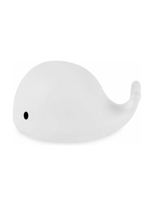 Flow Led Kids Decorative Lamp Moby with Color Changes White 15x10x10εκ.