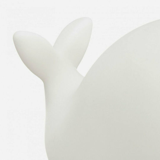 Flow LED Kinder Dekorative Lampe Berührung Moby mit Farbwechsel Weiß 15x10x10εκ.