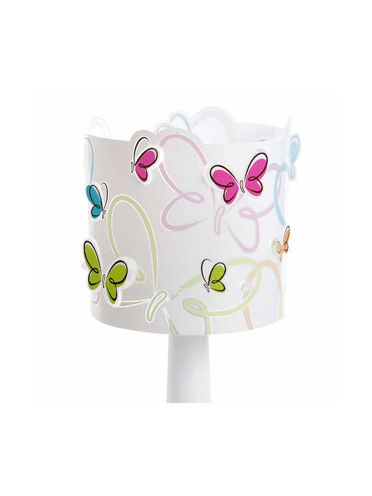 Ango Lampă portabilă pentru copii Butterfly Multicolor 15x15x30εκ.