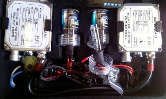 Xenon Σετ Φωτισμού Αυτοκινήτου H3 35W 12V 6000K Ψυχρό Λευκό