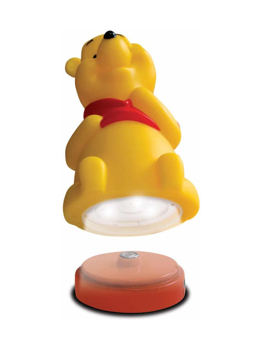 Ango LED Kinder Dekorative Lampe Winnie Pooh Orange 9.5x9x17.5εκ.