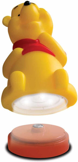 Ango LED Kinder Dekorative Lampe Winnie Pooh Orange 9.5x9x17.5εκ.