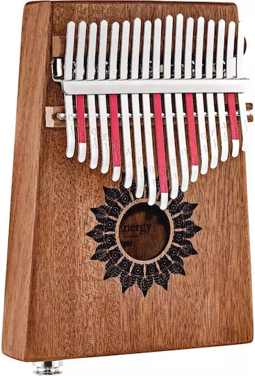 Meinl Pickup Kalimba 17 Noten mit Lautsprecher Elektrisch Akustisch