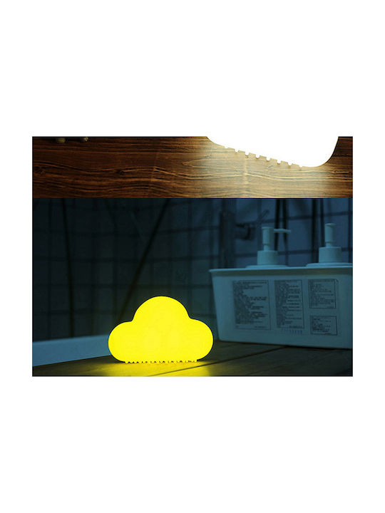 Allocacoc Led Παιδικό Διακοσμητικό Φωτιστικό Cloud Night Κίτρινο 7.9x3.5x12.2εκ.