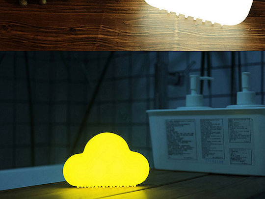 Allocacoc Led Παιδικό Διακοσμητικό Φωτιστικό Cloud Night Κίτρινο 7.9x3.5x12.2εκ.