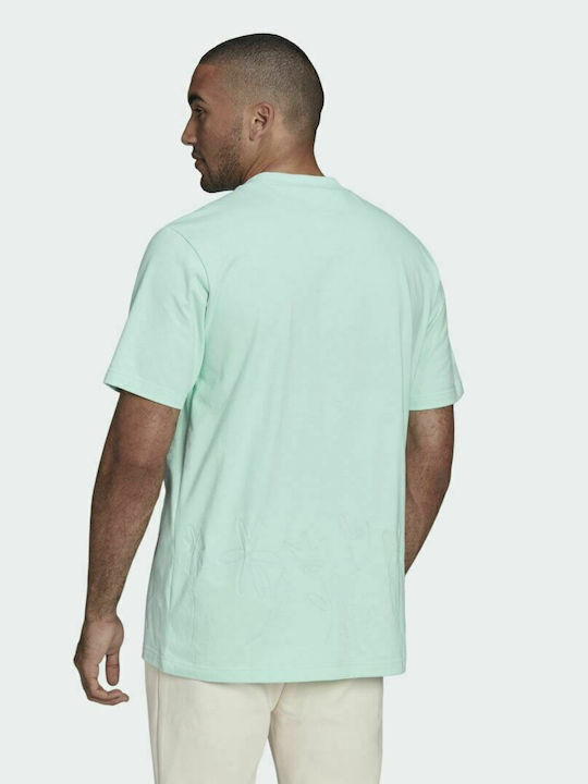 Adidas Sean Wotherspoon Ανδρικό T-shirt Πράσινο με Στάμπα