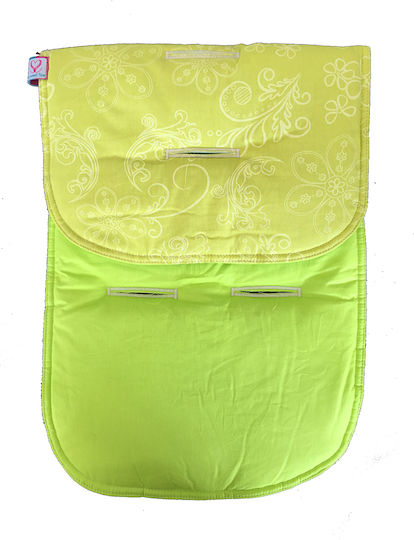 So Sweet Line Stroller Seat Liner Double Sided 32x69cm Green