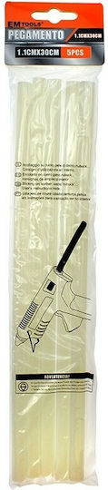 Hot Glue Stick 0820.022 Transparent 11mm 5pcs