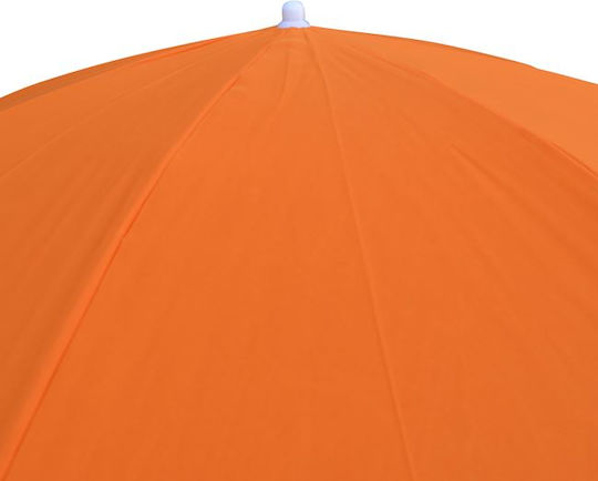 Freebox Faltbar Strandsonnenschirm Durchmesser 2m Orange