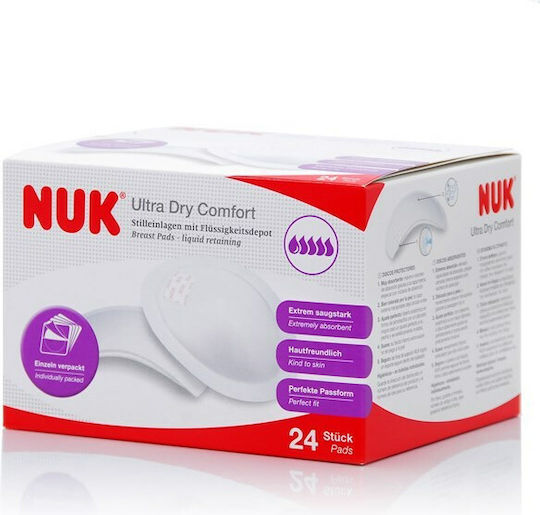 Nuk Ultra Dry Επιθέματα Στήθους 24τμχ
