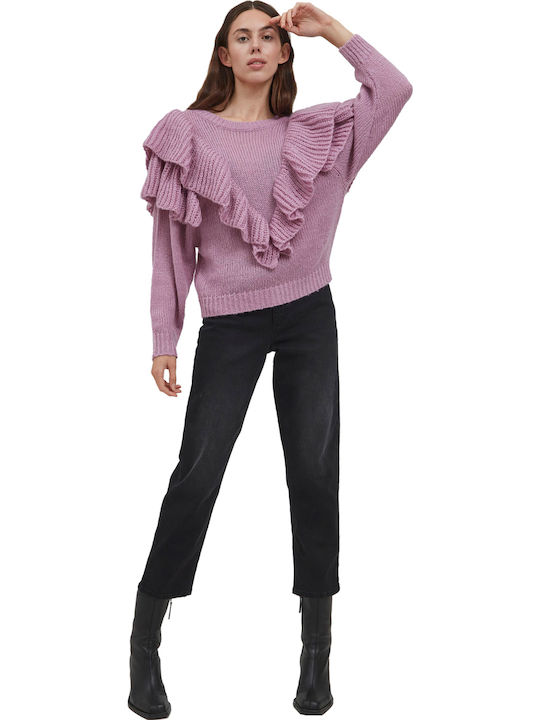 Women's Long Sleeve Sweater Lavender Herb