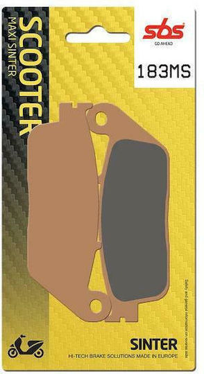SBS Motorcycle Brake Pads Front Suzuki Burgman AN 650 03'-09' Kymco Grand Dink 300i 10'-13' Peugeot Geopolis 400 08'-11' for Kymco Grand Dink