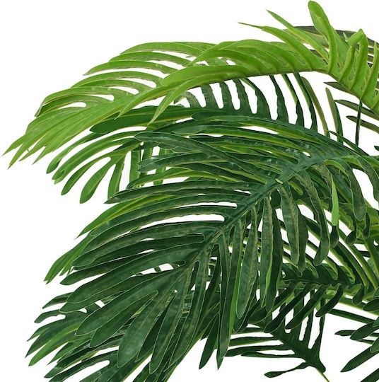 Arbore Artificial de Exterior Palmier Kykas Green 140cm vidaXL