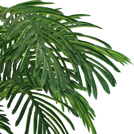 Arbore Artificial de Exterior Palmier Kykas Green 140cm vidaXL
